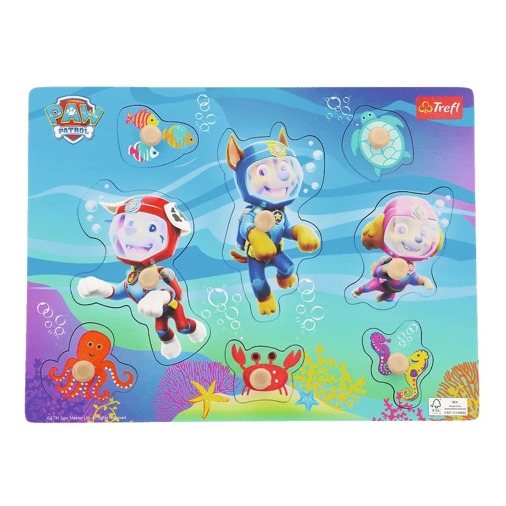 TREFL - PUZZLE DREWNIANE - PSI PATROL 2 - 61631