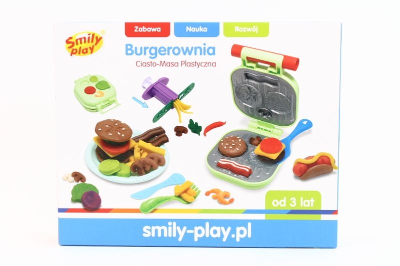 SMILY PLAY CIASTO MASA BURGEROWNIA