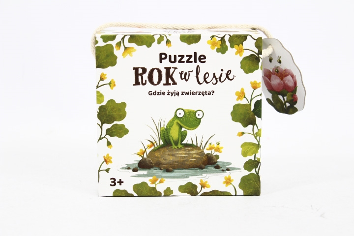 PUZZLE PUCIO ROK W LESIE GDZIE ŻYJĄ ZWIERZĘTA