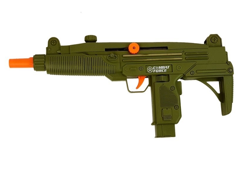 Zestaw Wojskowy Karabin Maska Hełm Lornetka Ciemno