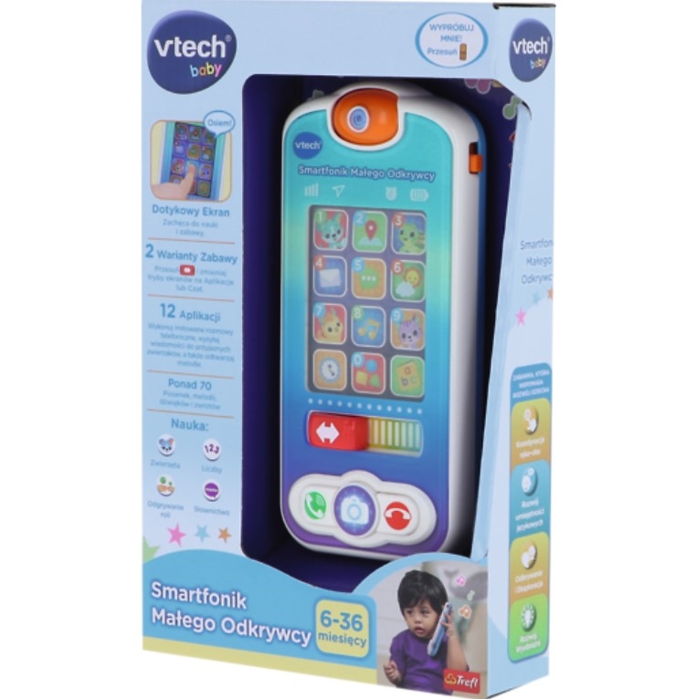 VTECH SMARTFONIK MAŁEGO ODKRYWCY 61588
