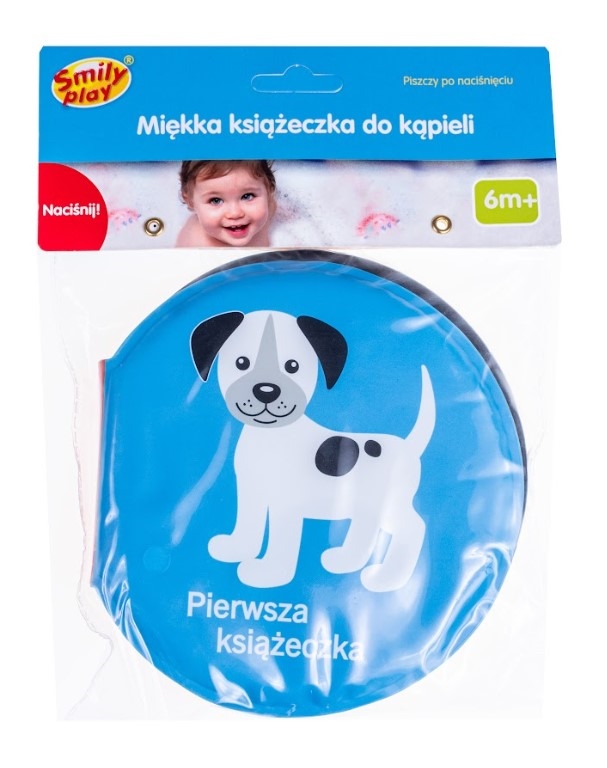 MIĘKKA KSIĄŻECZKA DO KĄPIELI