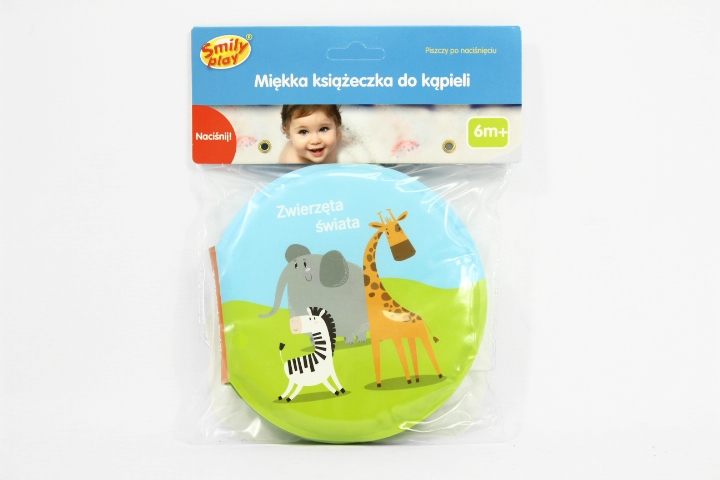 MIĘKKA KSIĄŻECZKA DO KĄPIELI