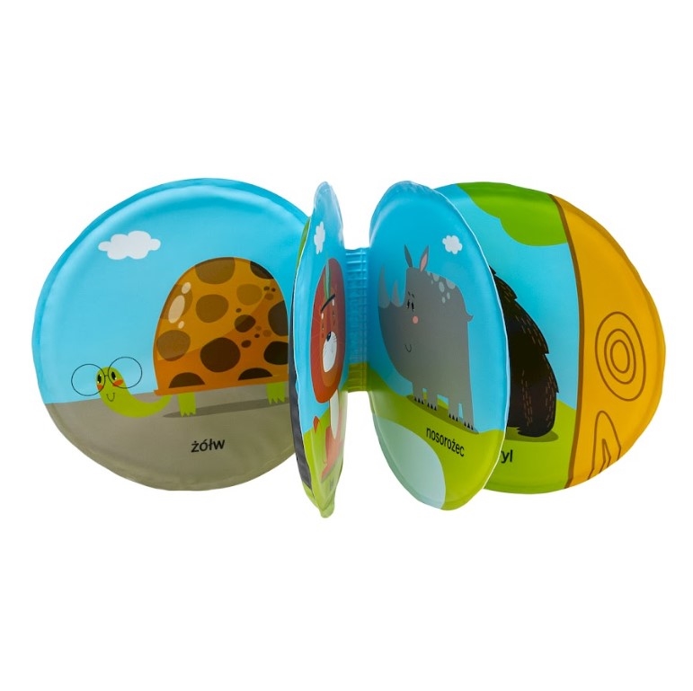 MIĘKKA KSIĄŻECZKA DO KĄPIELI