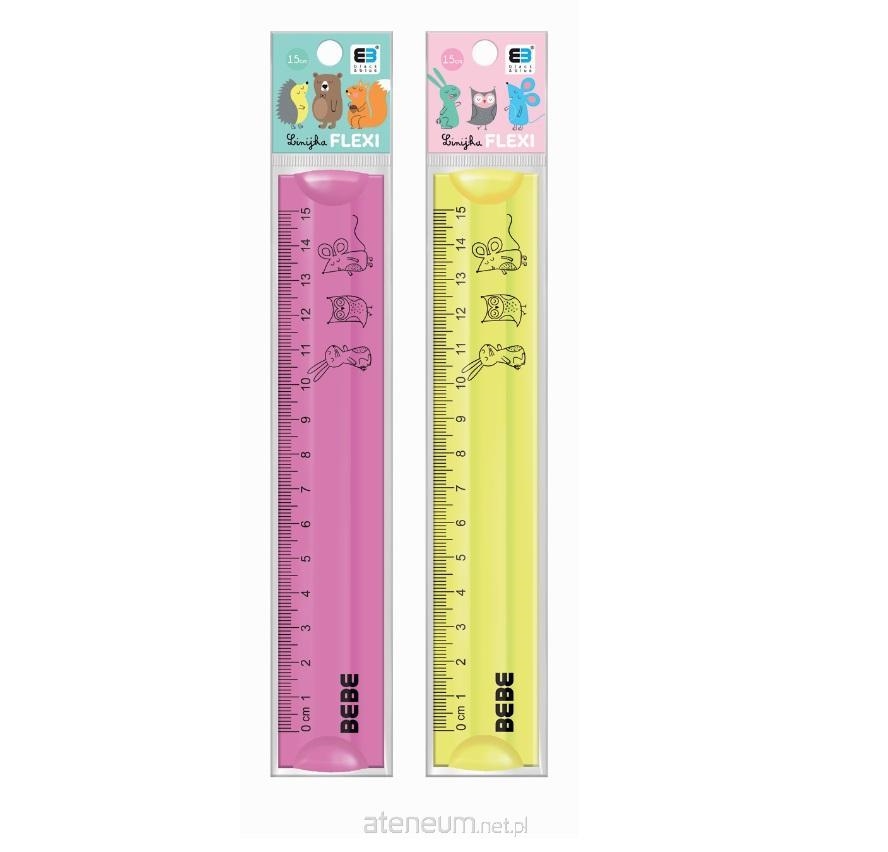 LINIJKA FLEX  15CM - BEBE INTERDRUK