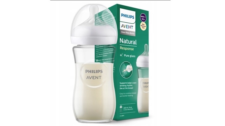 AVENT BUTELKA NATURAL SZKLANA 240ML 933/01