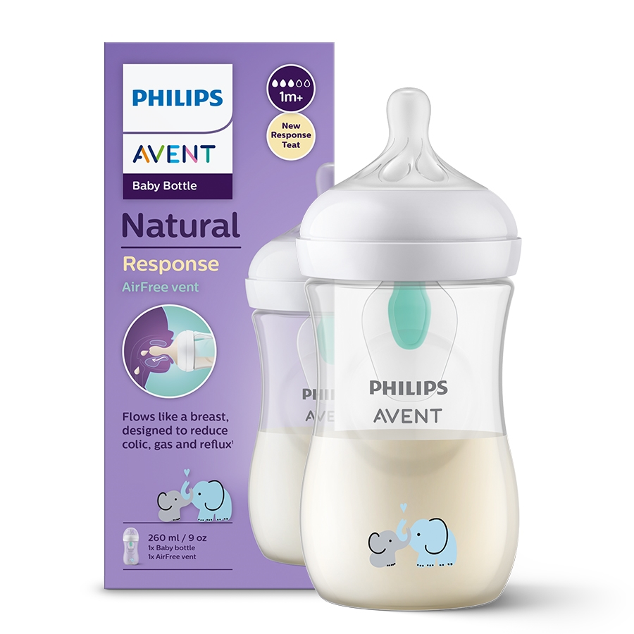 AVENT BUTELKA NATURAL RESPONSE AIR 260ML SCY673/81