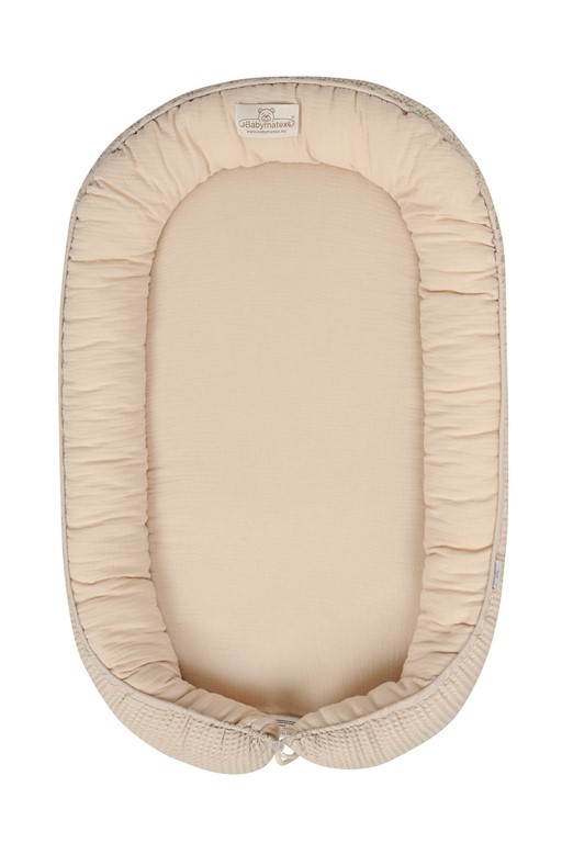 BABYMATEX GNIAZDKO/KOKON PRESTIGE MUŚLIN 80X55