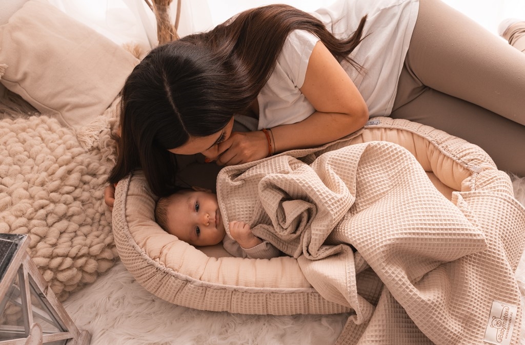 BABYMATEX GNIAZDKO/KOKON PRESTIGE MUŚLIN 80X55