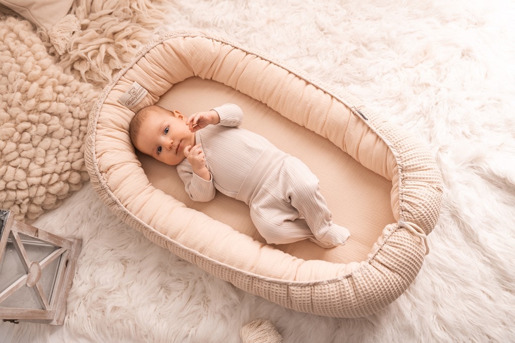 BABYMATEX GNIAZDKO/KOKON PRESTIGE MUŚLIN 80X55