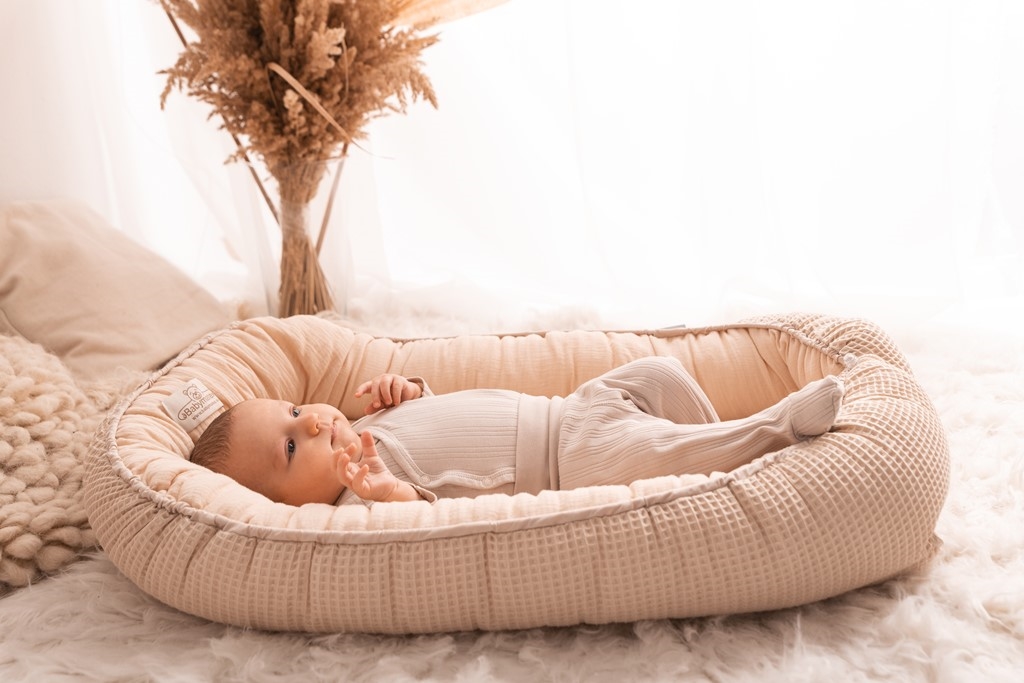 BABYMATEX GNIAZDKO/KOKON PRESTIGE MUŚLIN 80X55