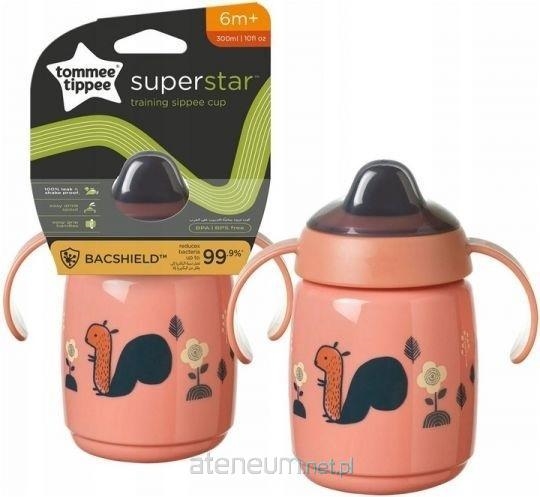 TOMMEE TIPPEE SUPERSTAR KUBEK Z RURKĄ RÓŻ