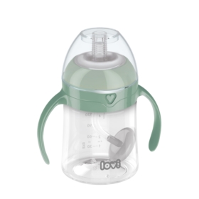 LOVI KUBEK Z OBCIĄŻONĄ SŁOMKĄ 150 GREEN 35/364