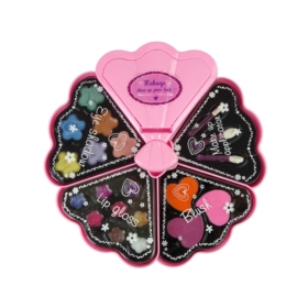 Kosmetyczka Różowa Muszelka Cienie Do Powiek Błysz