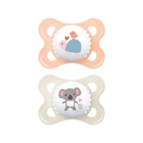 MAM BABY SMOCZEK SILKY 2-6 TOGETHER GIRL