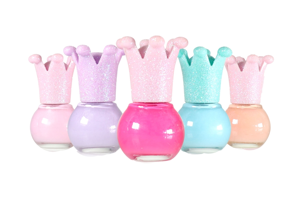 Zestaw Lakierów Do Malowania Paznokci Korona 5 Kol