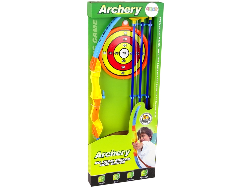Zestaw Strzelecki Łuk Sportowy Tarcza Strzały Poma