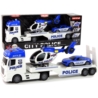 Zestaw Policja Laweta Ciężarówka Autko Helikopter
