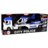 Zestaw Policja Laweta Ciężarówka Autko Helikopter