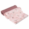 CANPOL PIELUSZKI MUŚLINOWE 70X70 26/901 PINK