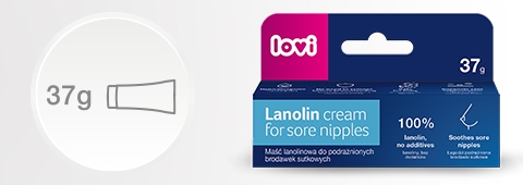 LOVI MAŚĆ LANOLINOWA DO BRODAWEK 14/001