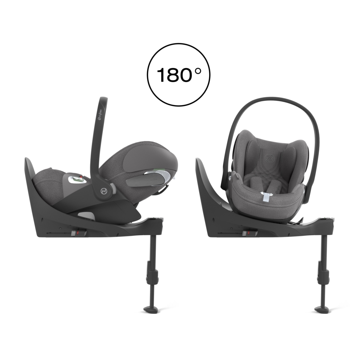CYBEX CLOUD T I-SIZE PLUS MIRAGE GREY + BAZA T