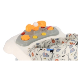 BABYMIX CHODZIK Z KIEROWNICĄ 47976 SZARY