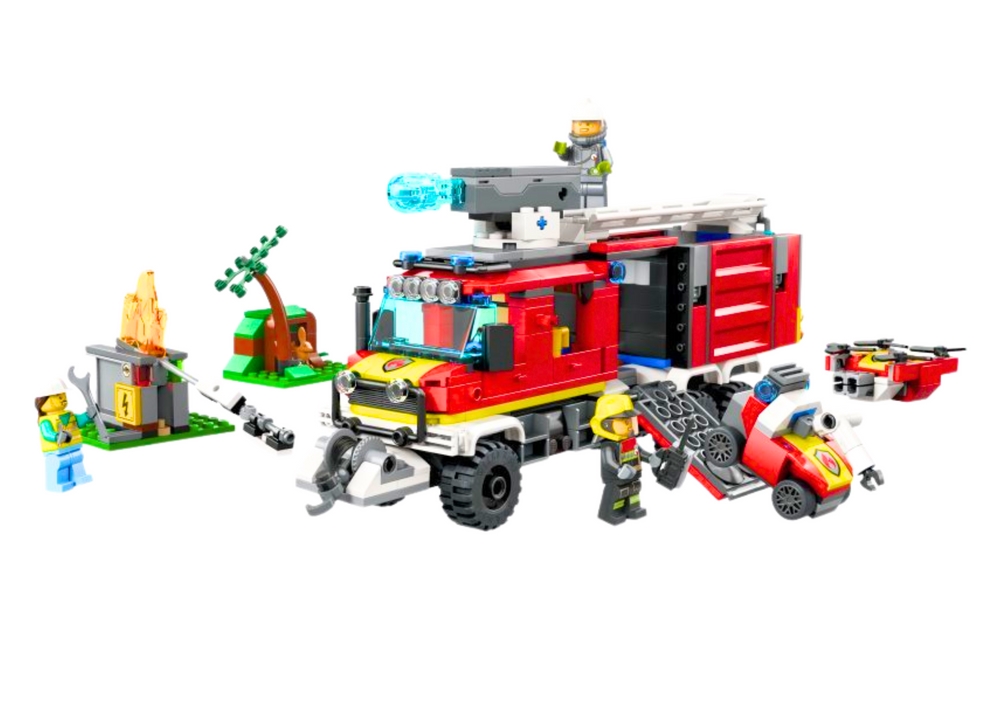 Klocki LEGO CITY Terenowy Pojazd Straży Pożarnej 6