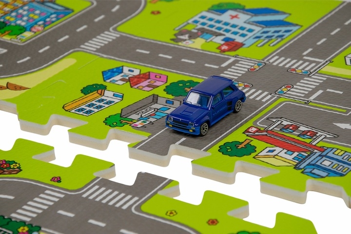 Mata puzzlowa 9elem.30x30 ulica 50190