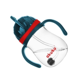 AKUKU BIDON ZE SŁOMKĄ Z ODWAŻNIEKIEM