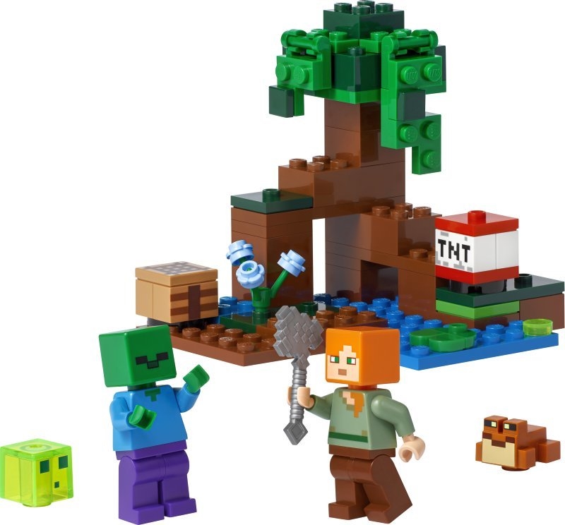 Klocki LEGO MINECRAFT Przygoda Na Mokradłach P4 21