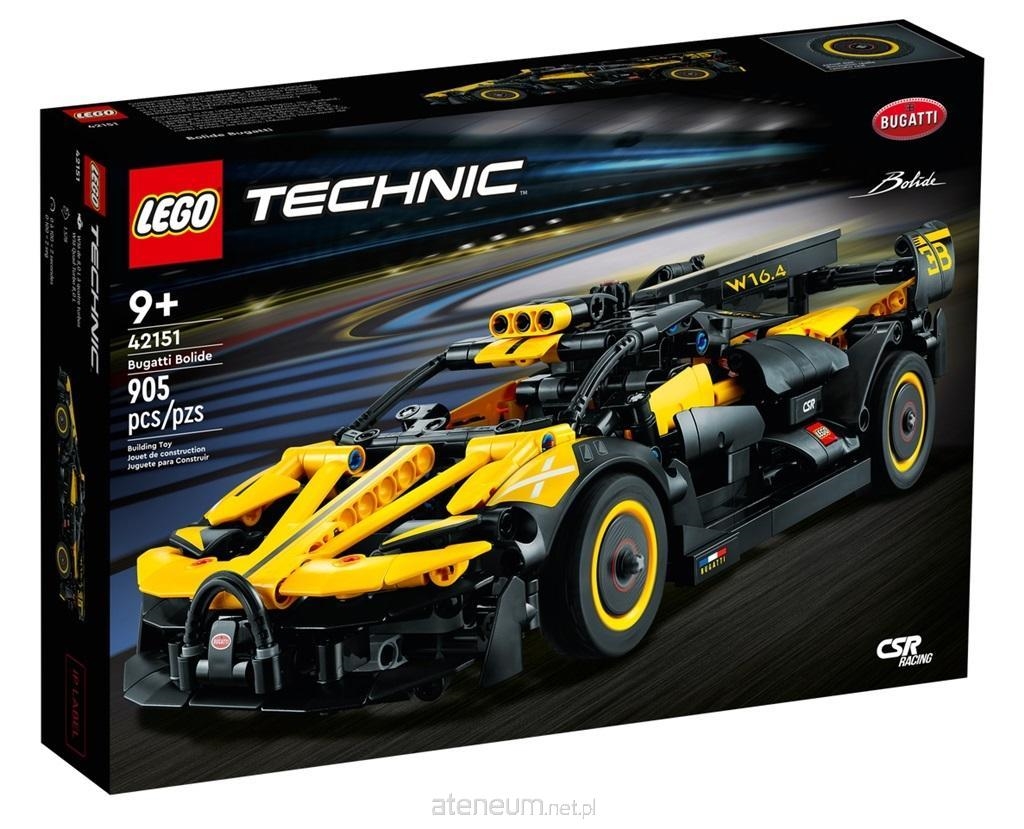 Klocki LEGO TECHNIC Bolid Bugatti 42151