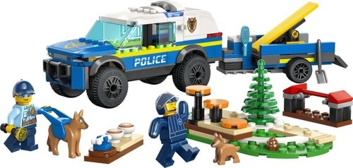 Klocki LEGO CITY Szkolenie Psów Policyjnych W Tere