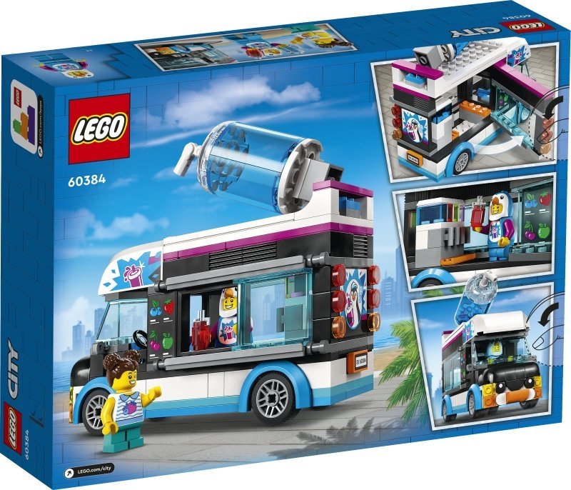 60384 LEGO CITY Pingwinia Furgonetka Ze Slushem