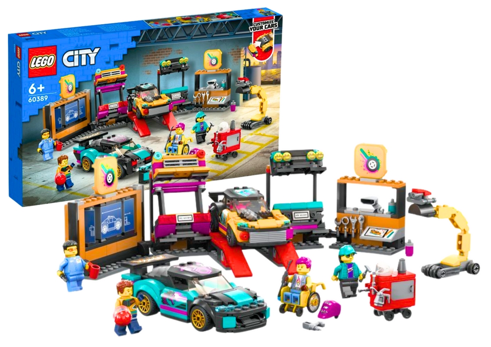60389 LEGO CITY Warsztat Tuningowania Samochodów