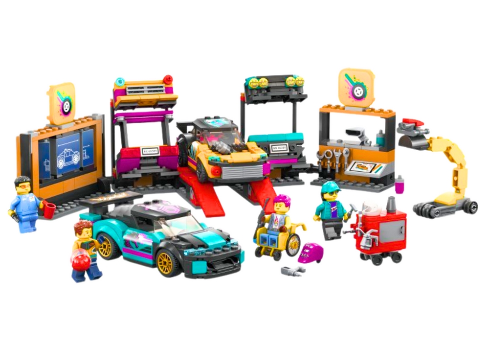 60389 LEGO CITY Warsztat Tuningowania Samochodów