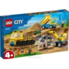 Klocki LEGO CITY Ciężarówki i Dźwig Z Kulą Wyburze