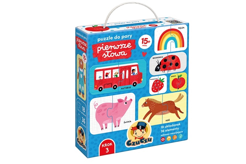 CZUCZU PUZZLE PIERWSZE SŁOWA 15M+
