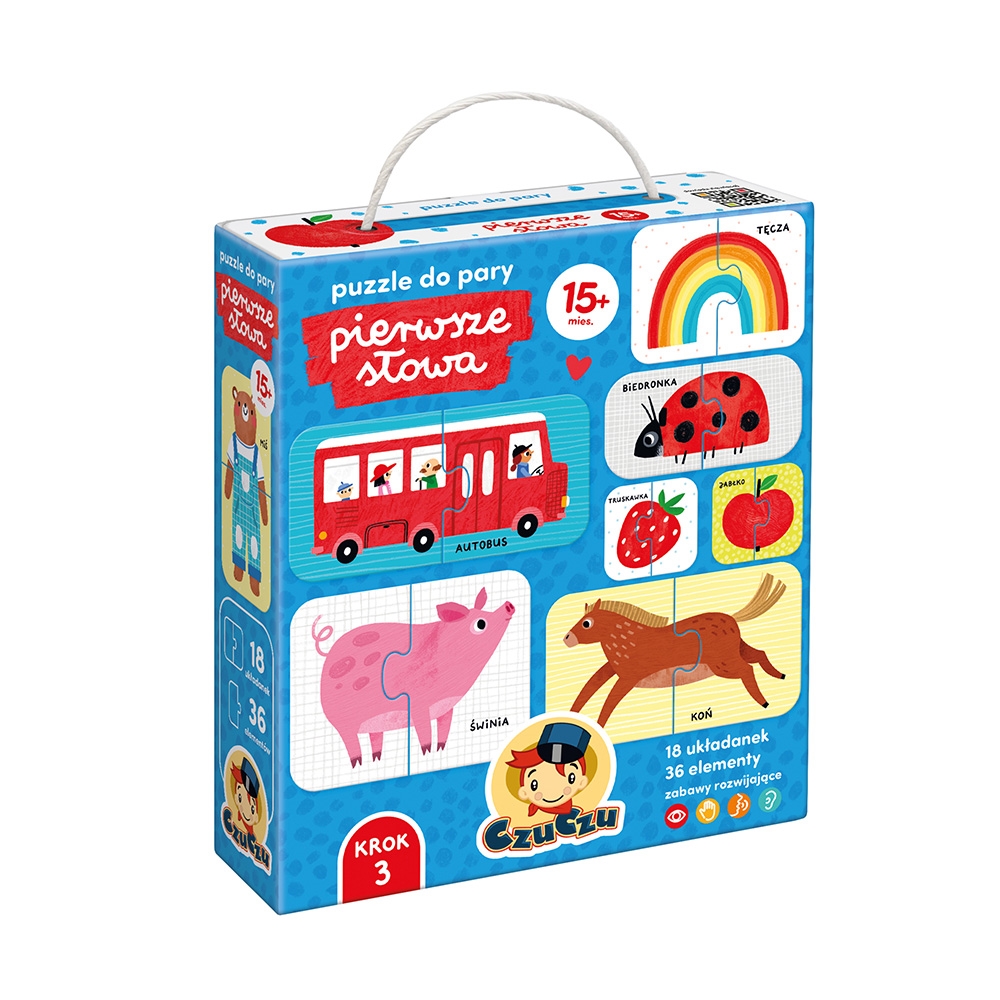 CZUCZU PUZZLE PIERWSZE SŁOWA 15M+