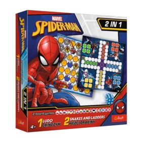 2w1 Chińczyk / Węże i drabiny - Spider-Man Disney