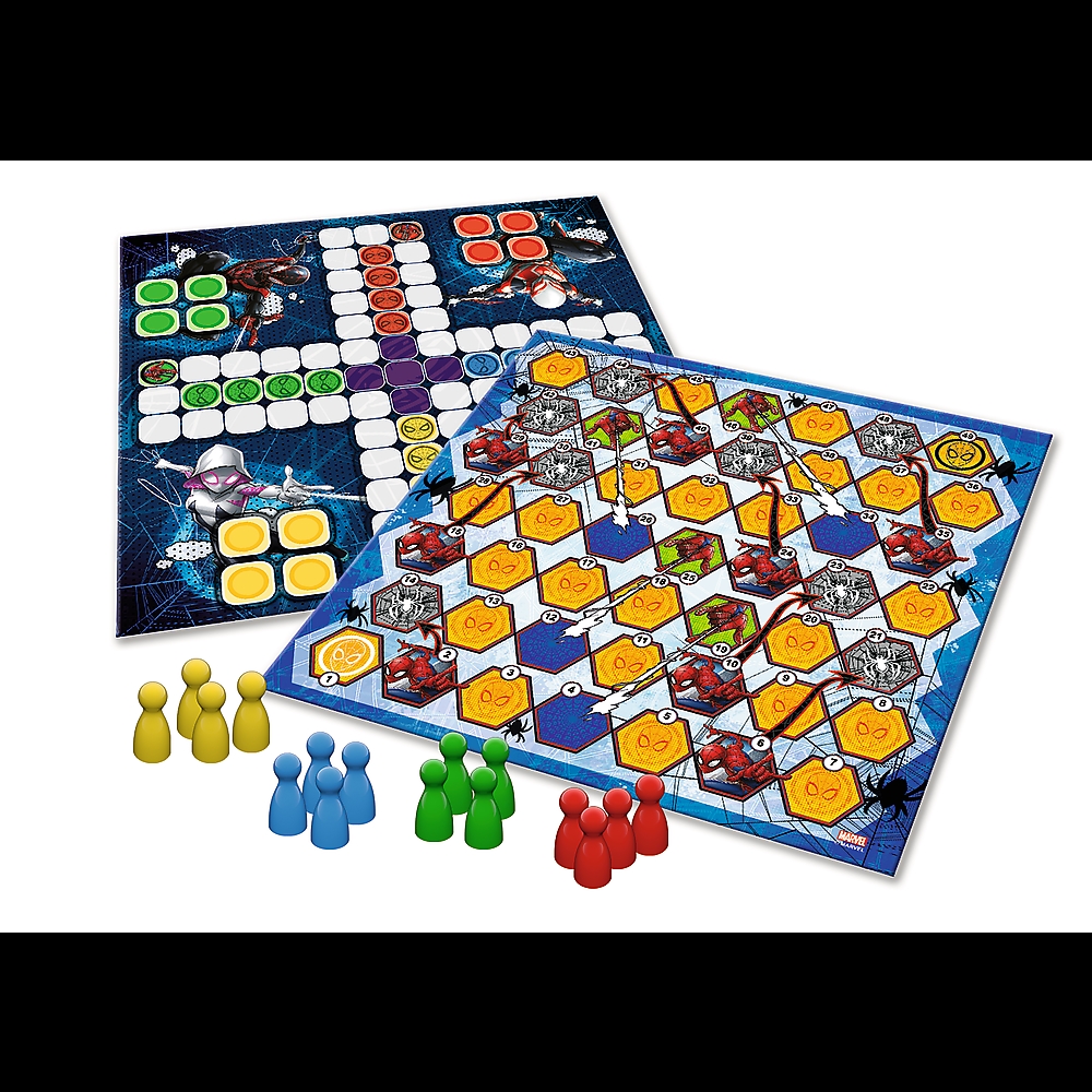 2w1 Chińczyk / Węże i drabiny - Spider-Man Disney