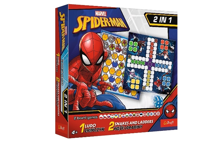 2w1 Chińczyk / Węże i drabiny - Spider-Man Disney