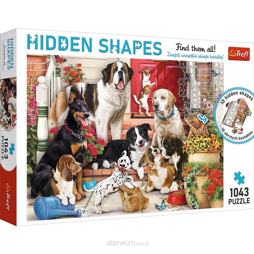 Puzzle Hidden Shapes - Psia zabawa 10675