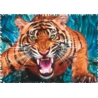 Puzzle Crazy Shapes 600 el. Oko w oko z tygrysem 1