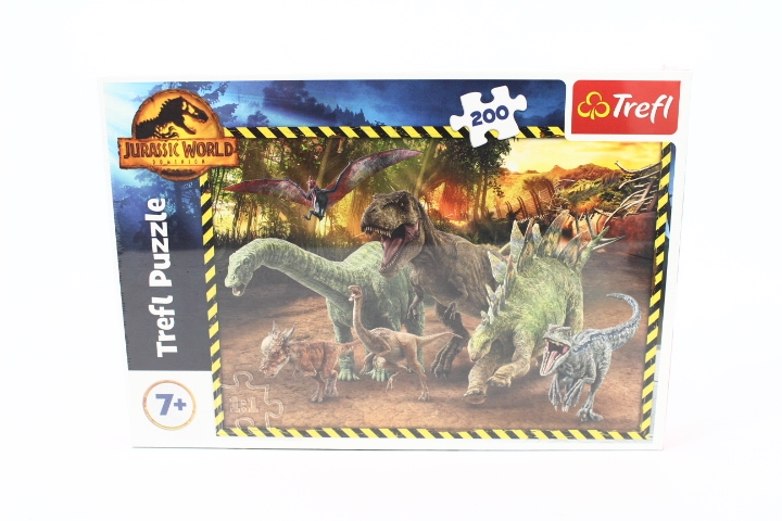 TREFL PUZZLE 200 DINOZAURY PARK JURAJSKI 13287