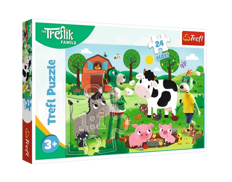Puzzle 24 Maxi Rodzina Treflików 14361