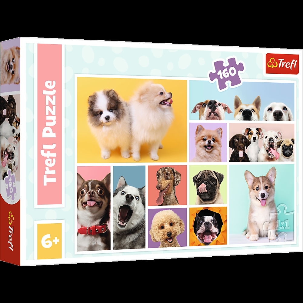 TREFL PUZZLE 160 PSIA PRZYJAŹŃ