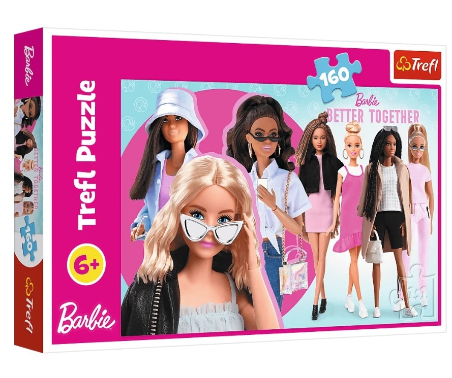 Puzzle - 160 - Barbie i jej świat - Mattel, Barbie