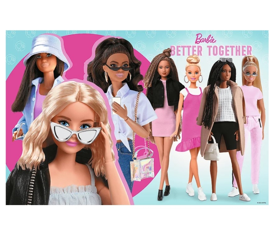 Puzzle - 160 - Barbie i jej świat - Mattel, Barbie