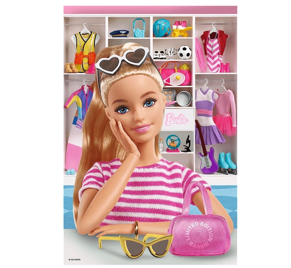 TREFL PUZZLE 100 POZNAJ BARBIE